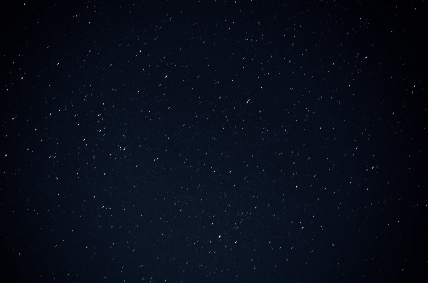 Starfield, long exposure